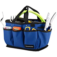 Housolution Bolsa de Jardín Herramienta- Hogar Bolsa de Mano Almacenamiento con Bolsillos para Organizar Juego de…